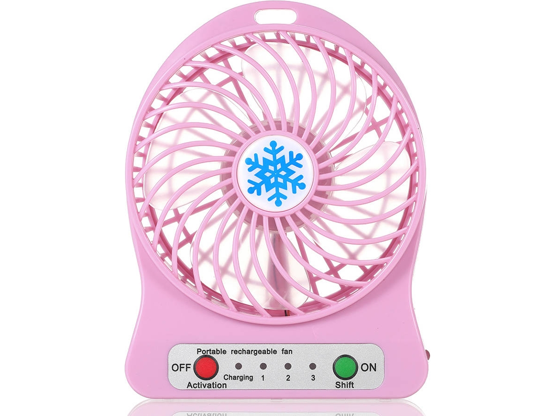 Ventoinha de Chão ANSELF H21005BL Rosa
