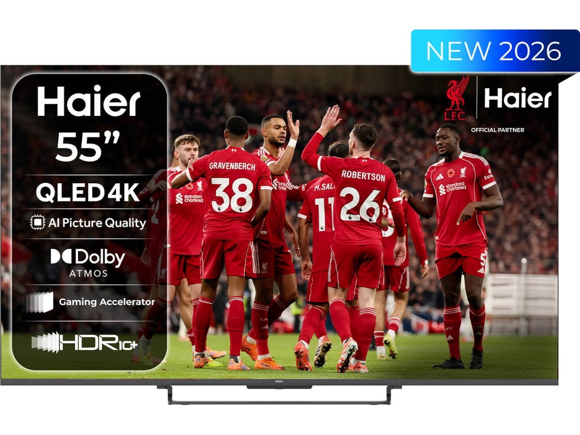 TV HAIER S85 H55S85GUX (QLED - 55'' - 140 cm - 4K Ultra HD - Smart TV)