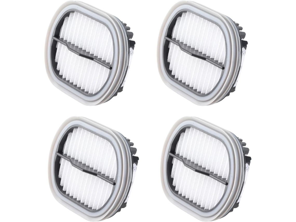 Conjunto De 4 Filtros Partículas Alta Eficiência Para Aspiradores Pó