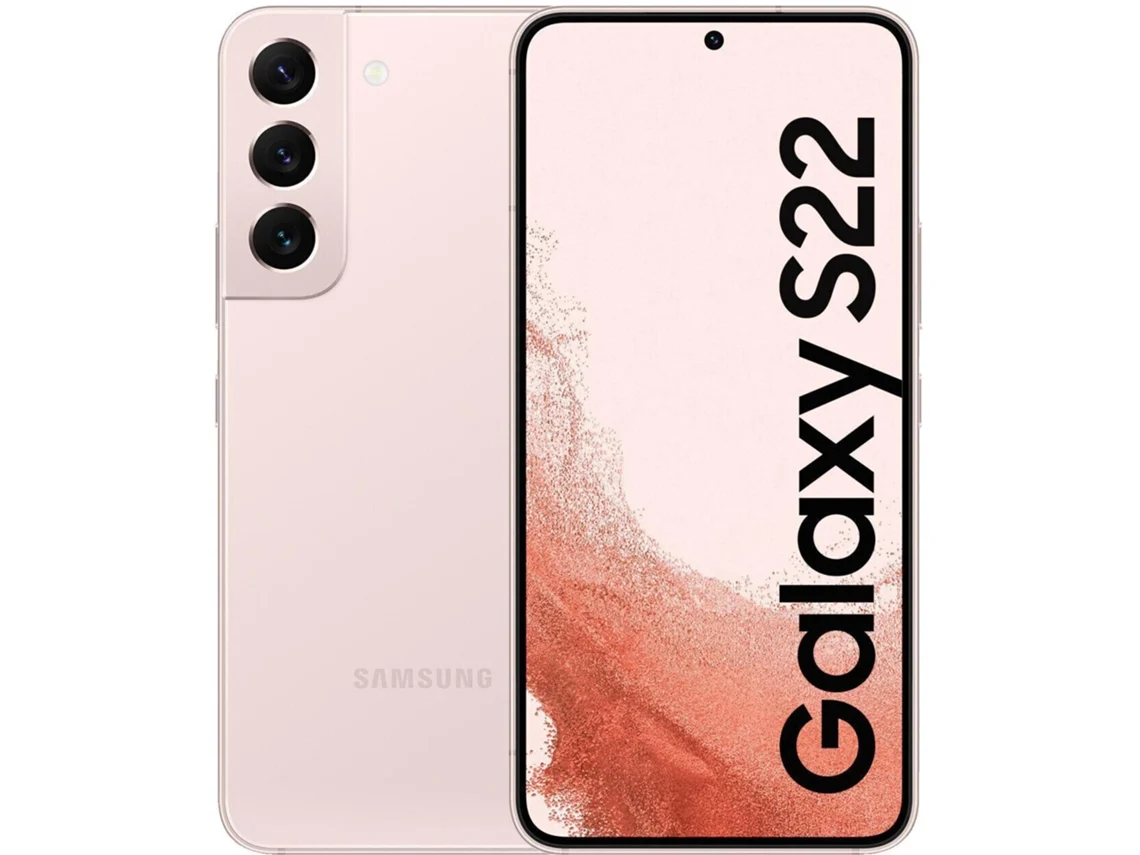 Smartphone SAMSUNG Galaxy S22 Single Sim (Recondicionado Marcas Mínimas - 256 GB - Rosa)