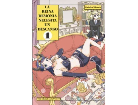 Livro La Reina Demonia necesita un descanso de Mizuno Madoka (Espanhol)