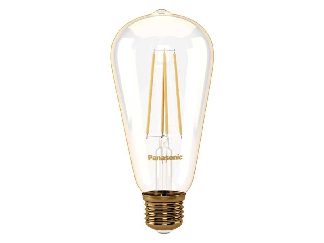 Lâmpada Led St64 E27 4w 2000k Panasonic Brilvibera