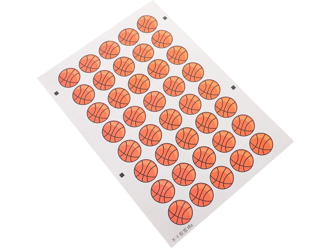 Adesivos Temporários de Basquete Adesivos Decorativos Diy para Mulheres SFUSHOS