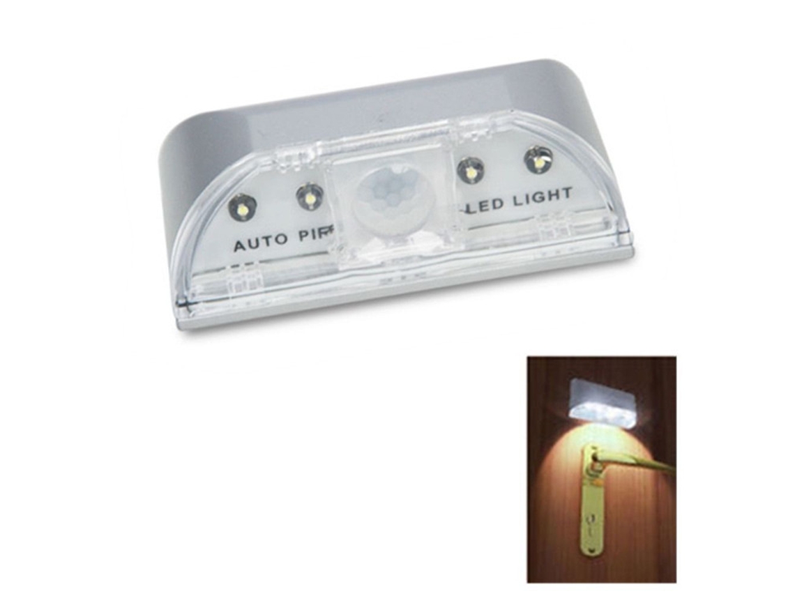 Lâmpada Led Inteligente por Indução para Fechadura de Porta, Pequena Luz Noturna com Sensor de Indução BRILVIBERA