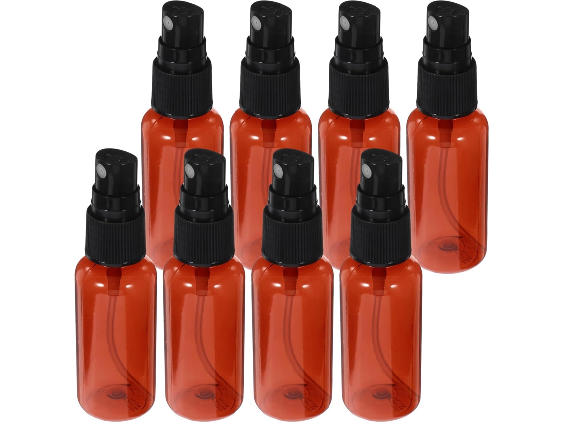 Conjunto De 20 Frascos De Plástico Recarregáveis Com Spray