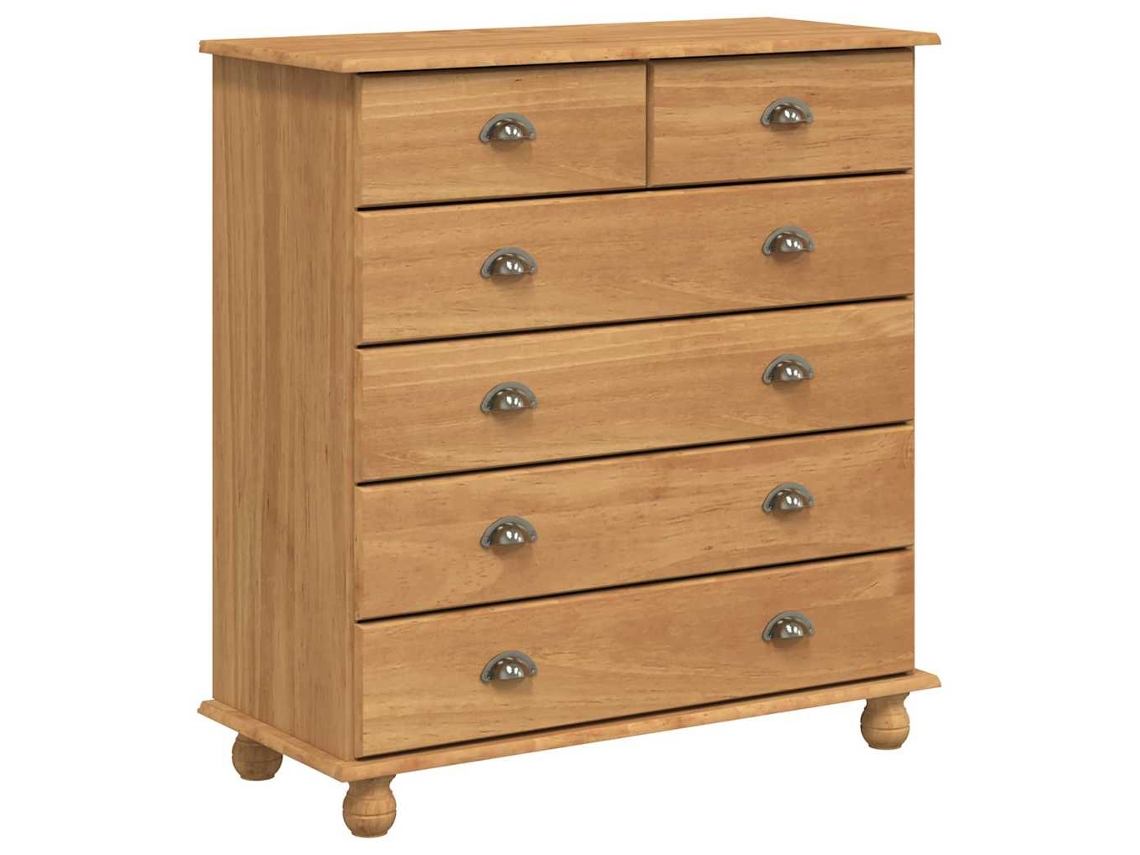 Cômoda com Gaveta Askim Castanho 91 X 40 X 95,5 Cm MAISON EXCLUSIVE
