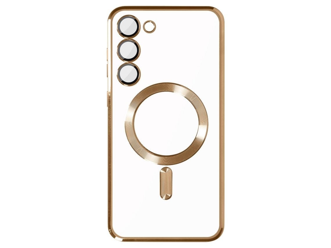 Lurelia Capa De Silicone Para Samsung Galaxy S23 Dourado