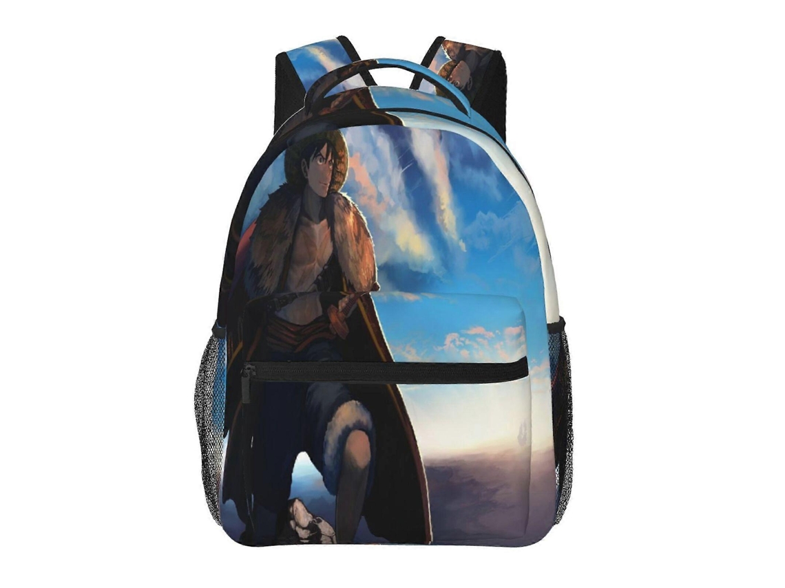 Mochila J49 One Piece Para Estudantes, Durável E Leve, Alça De Ombro Impermeável E Respirável C49 Olysi Shop