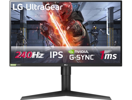 Monitor Gaming LG 27GN750-B (27'' - 1 ms - 240 Hz - G-Sync)