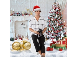 2026 fondos de Navidad para Fotografia, Telas de Fundo para Crianças, Retratos e Estúdio Fotográfico