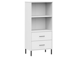 Bookcase, Bookcases Vidaxl Branco Madeira (n/a)