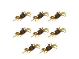 Isca Artificial de Caranguejo 8pcs 13cm 33.5g com Anzóis