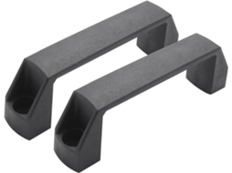 Puxador De Plástico Para Porta Gaveta Armário, 120mm 4, 7, 2 Peças