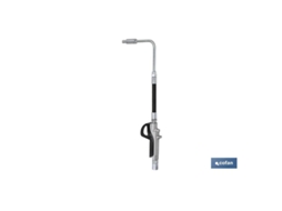 Pistola lubricante 90° con contador digital