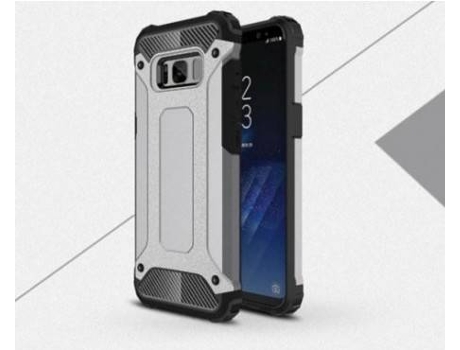 Capa Anti Shock  Galaxy S8 Plus - Prateado - Cinza