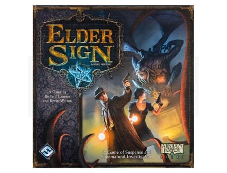 Jogo de Tabuleiro Elder Sign (Idade Mínima: 13 - Nível Dificuldade: Intermédio)