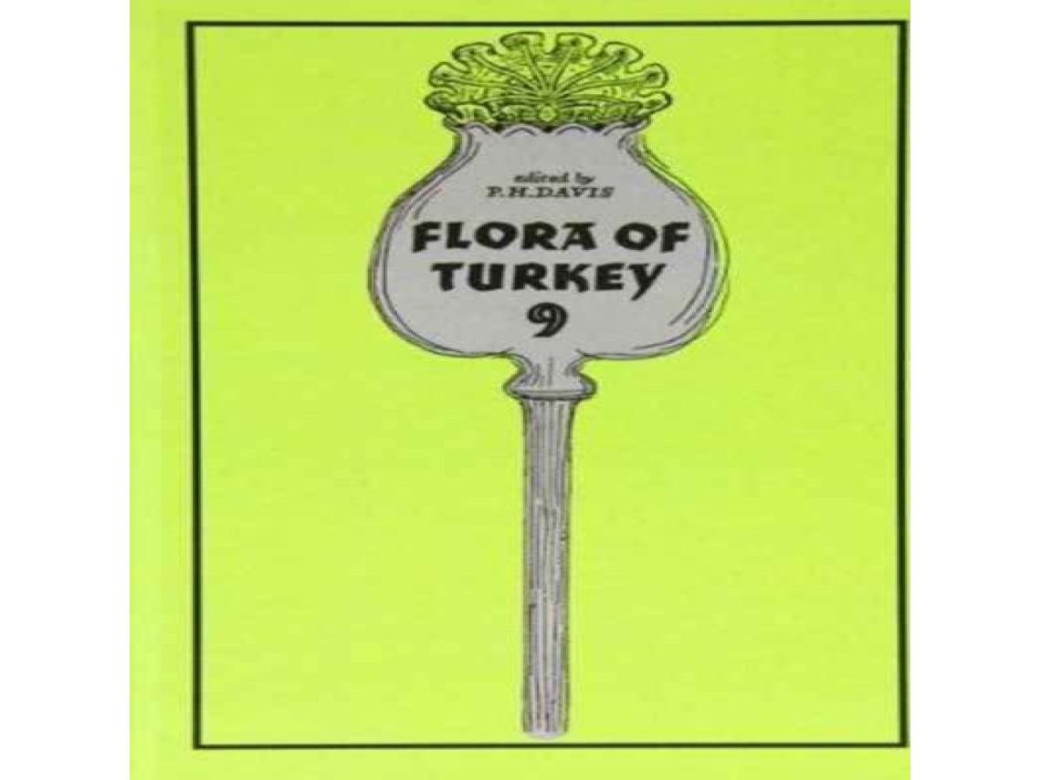 Livro Flora of Turkey, Volume 9 de Peter Davis (Inglês)