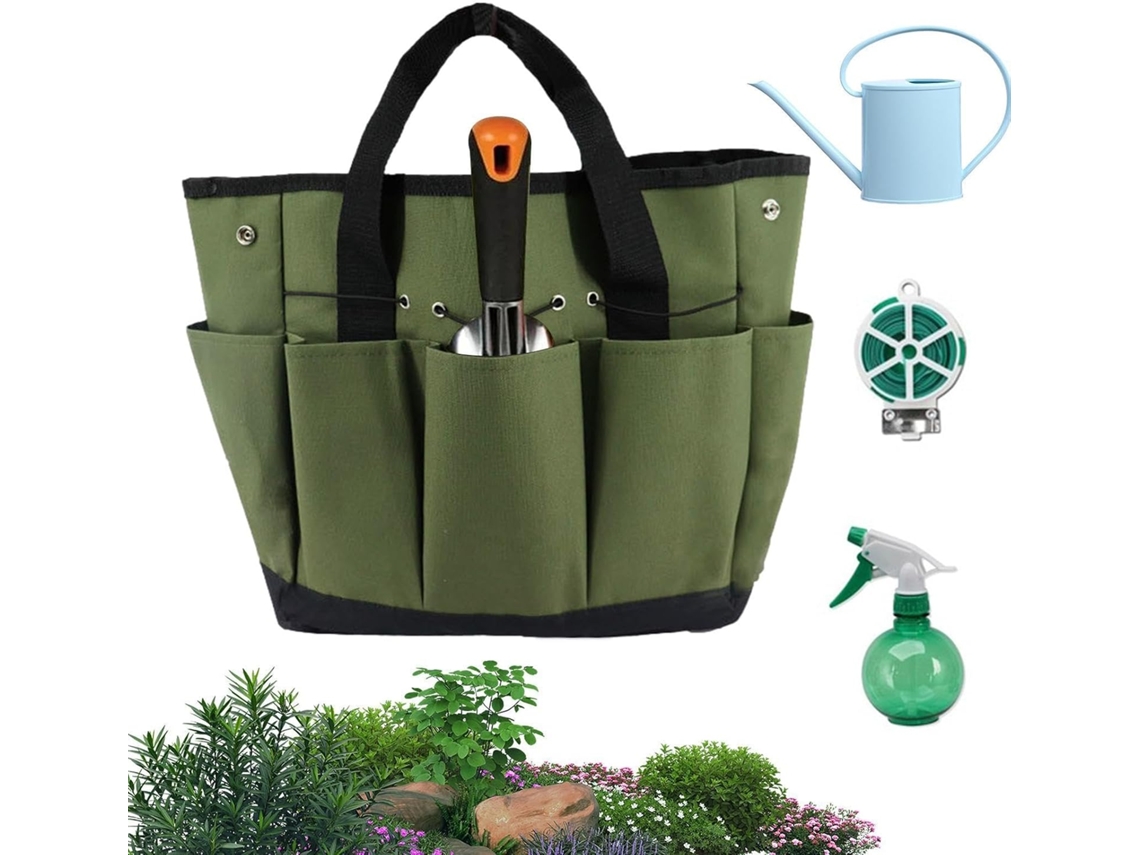 Organizador resistente em Oxford para ferramentas de jardinagem