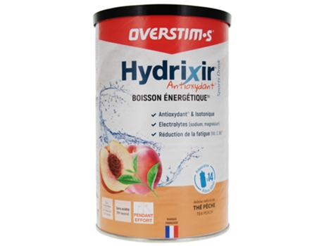 Hydrixir Antioxidante 600 gSabor: Chá de Pêssego OVERSTIMS