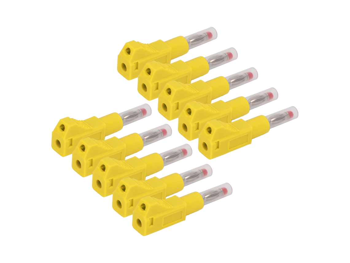 Plug Banana Retrátil (soldável, 600v 32a)