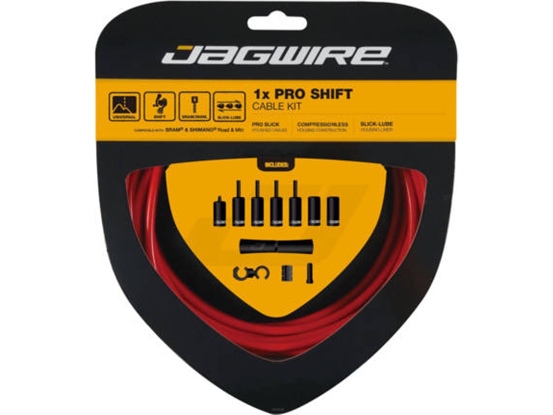 Kit JAGWIRE 1X Pro Shift Kit (Vermelho - TU)
