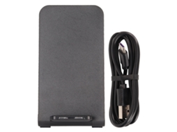 Aetheria carregador Sem Fio Rápido 15w Plegável Vertical e Horizontal para Celular Mesa Preto