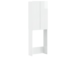 Vidaxl Armário De Banheiro Zwolle Branco Brilhante 66 X 25,5 X 190 Cm