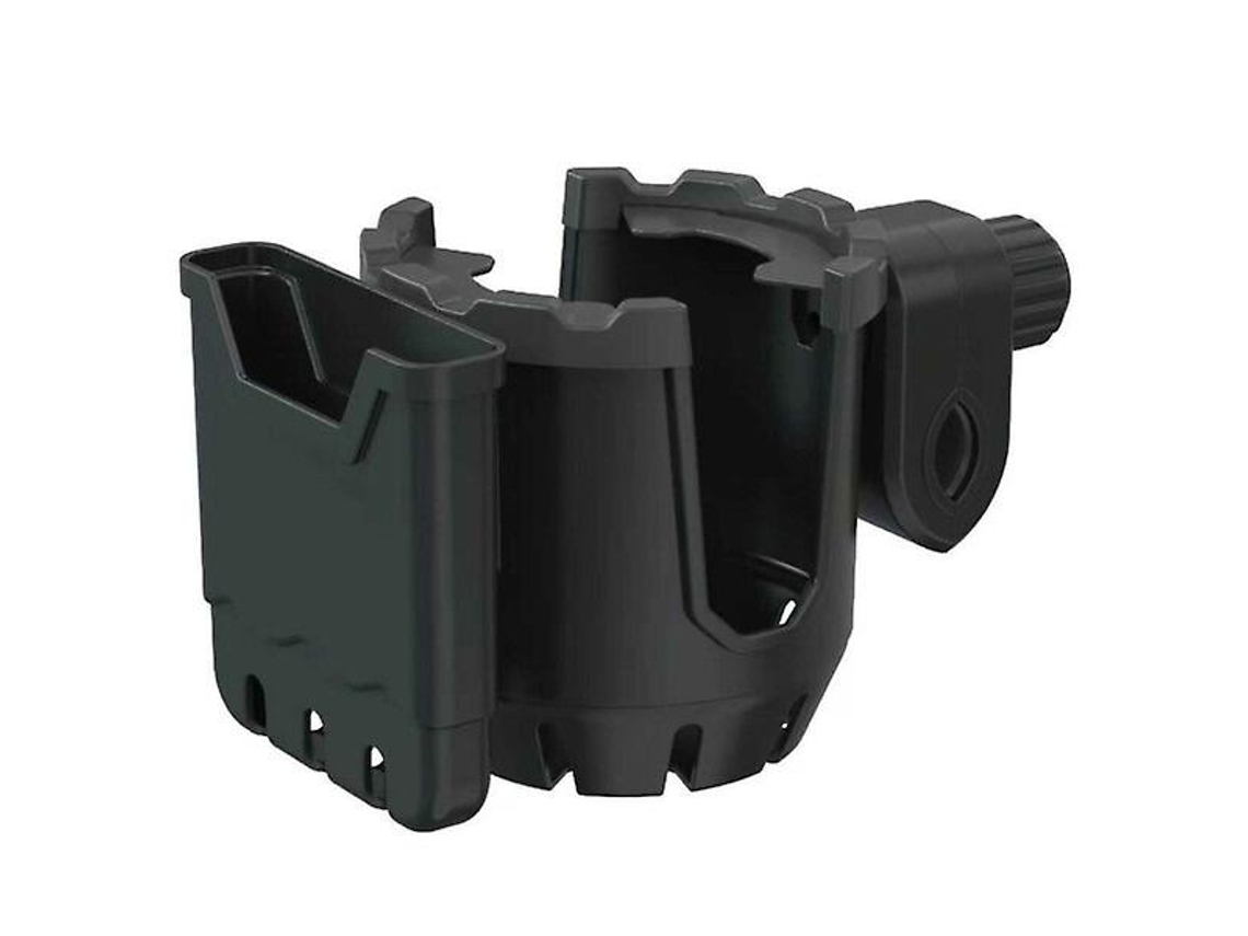 Lurelia Garrafa Ajustável Para Ciclismo, Abs, Preto