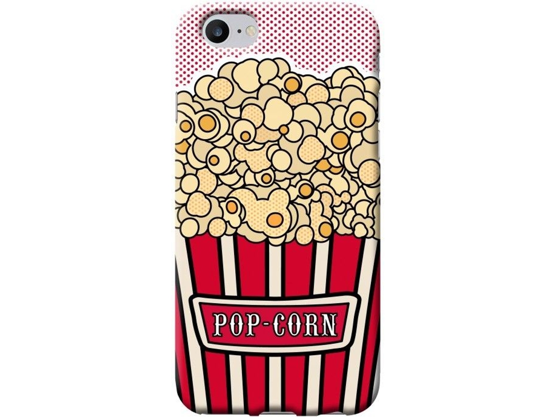 Capa iPhone 6, 6s, 7, 8 BENJAMINS Pop Art Vermelho