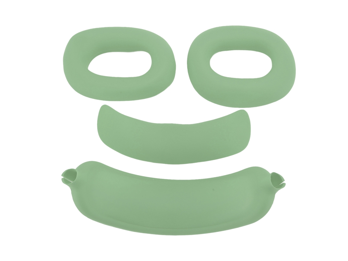 Estojo de silicone para fones de ouvido, proteção para almofadas e banda EOOCOO