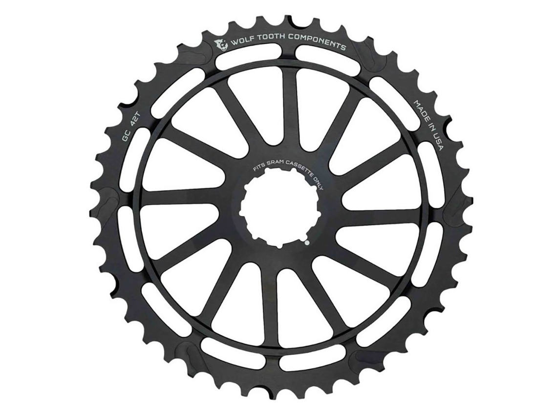 Pinhão Sram Prateado 42Twolf Tooth