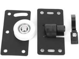 Conjunto De Roldanas Para Portas Correr, Em Aço Laminado A Frio, Polia Para Portas, Acessórios Para Armários E Guarda