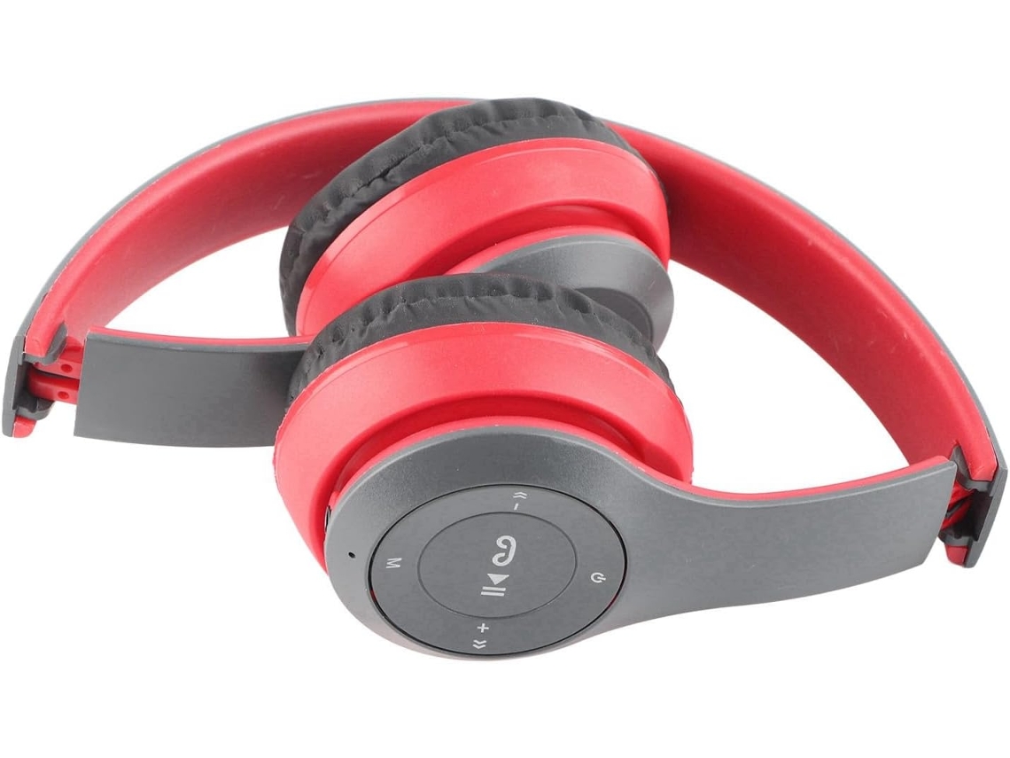 Fone De Ouvido Bluetooth Multifuncional, Com Redução De Ruído E Graves Profundos, Dobrável, Para Esportes, Com Som
