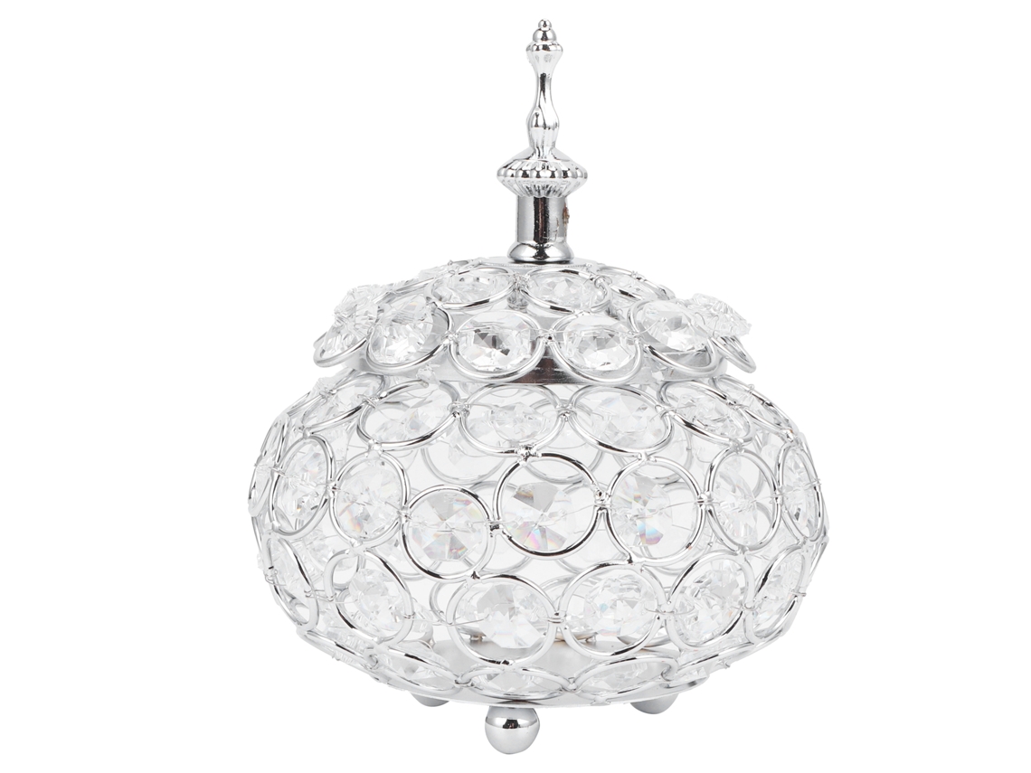 Porta velas de Ferro Cristal Europeu LAXISCREED