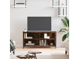 Vidaxl Móvel de Tv 100x40x50 Cm Derivados de Madeira Carvalho Fumado
