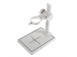 Suporte Para Microscópio Com Escala Ajustável E Suporte De Fixação Branco