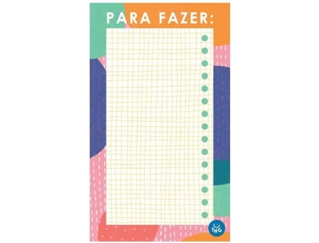 Caderno To Do List THE HAPPY GANG Multicolor (A5)