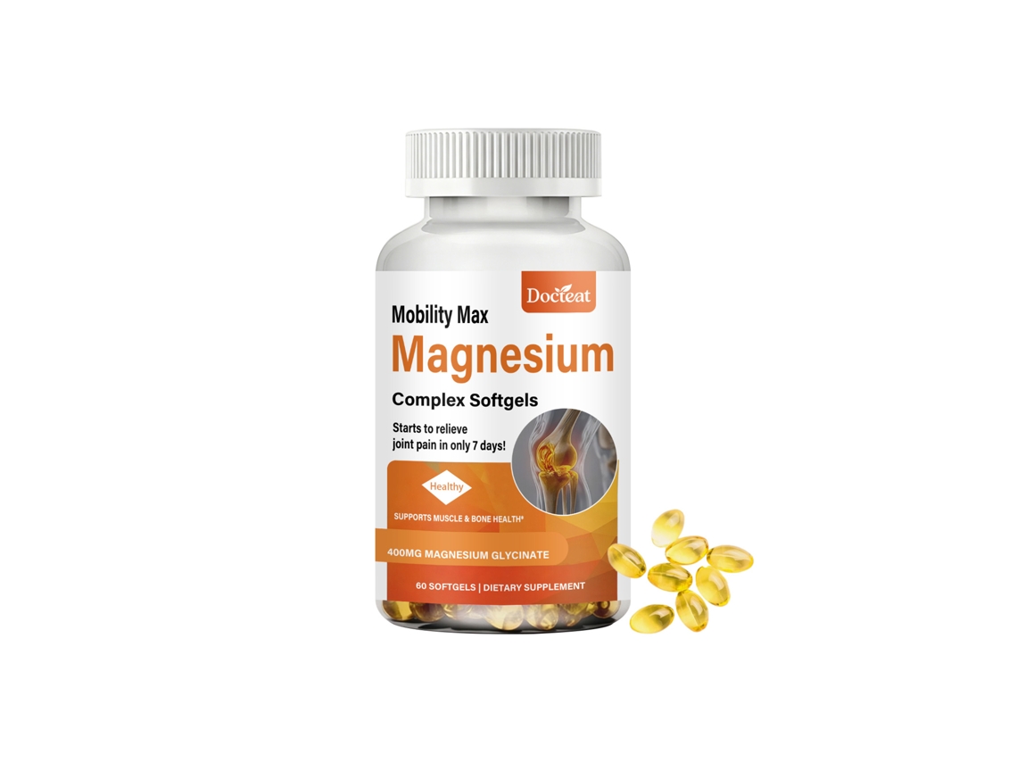 Docteat Triplo Magnésio Softgels Saúde Articulações