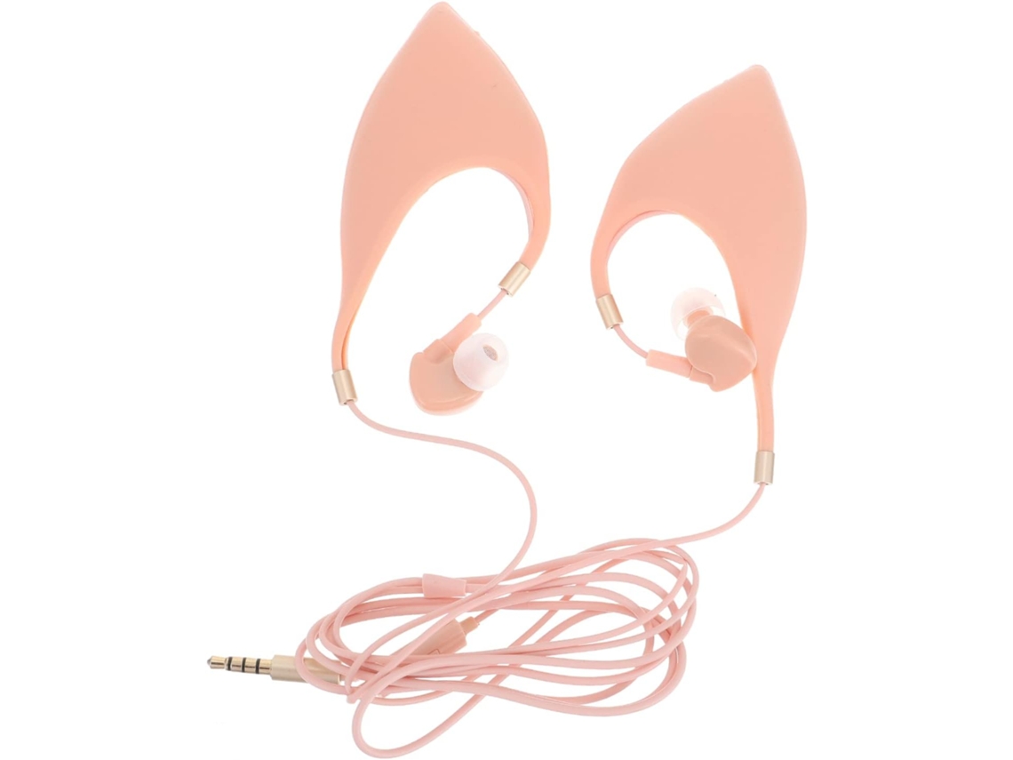 Fones De Ouvido Com Leves E Fio, Ideais Para Jogos Festas Fone A Ouro