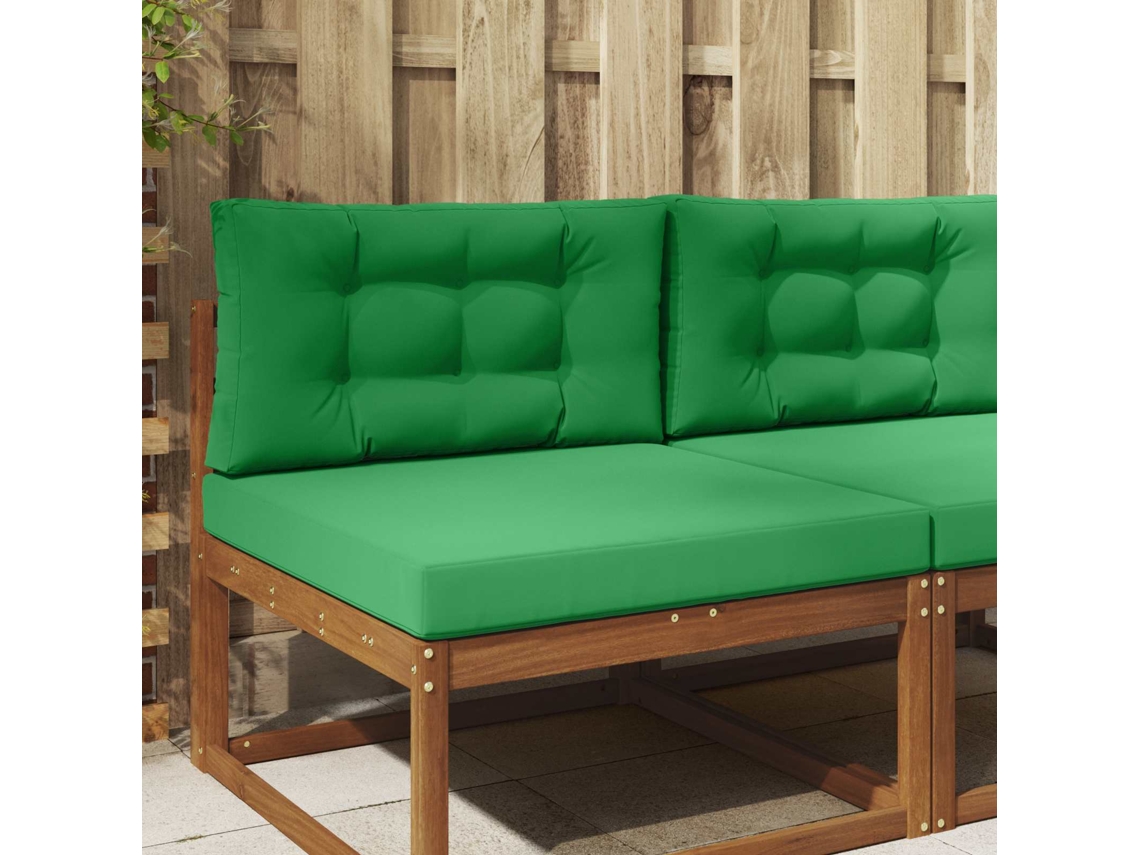 Vidaxl Almofada Para Sofá Externo Poliéster Verde 80 X 80 Cm