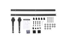 Laxiscreed Kit De Ferragens Para Porta De Celeiro Com Trilho Deslizante De 6 Pés