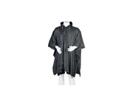 Poncho Unissexo SPLASHMACS Preto (Tamanho Único)