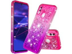 Capa Huawei P Smart 2019 HONGWE. Rosa, Roxo