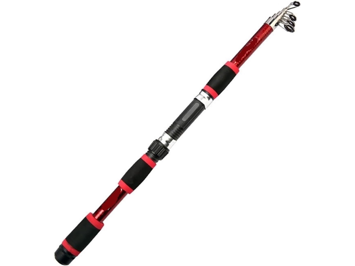 Vara de Pesca Telescópica Fibra 2,1 M S/MARCA