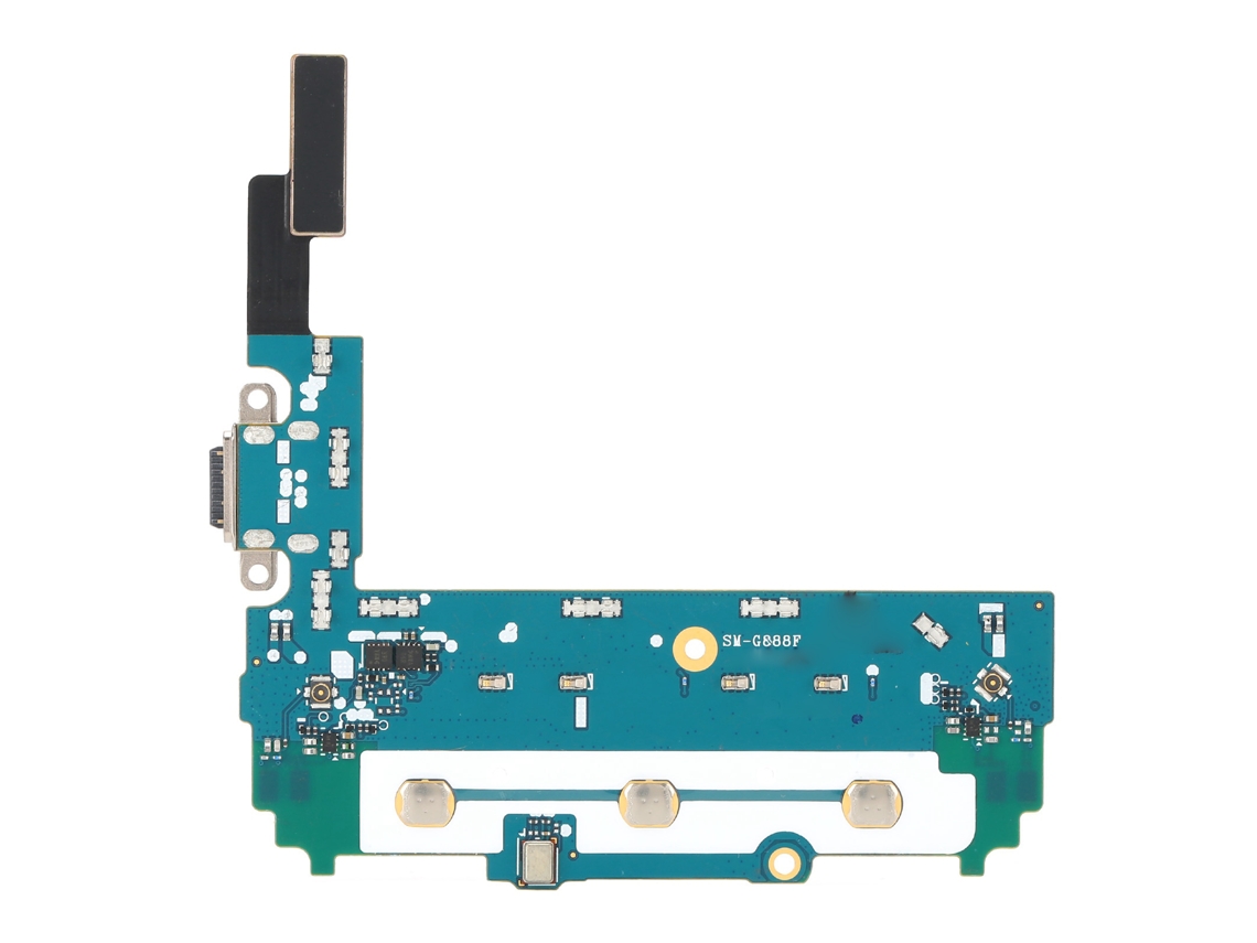 Cable de carga USB flexible con conector trasero para Samsung G888f | S/MARCA