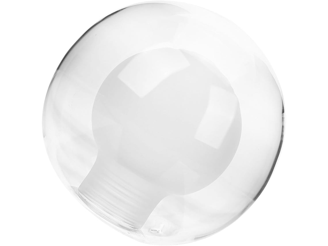 Base de Vidro Dupla Camada Moderna G4 80mm, Decoração Simples para Luminárias Pendentes. SFUSHOS