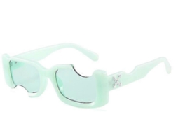 Óculos de sol quadrados pequenos e modernos, femininos e masculinos, retrô, pequenos retangulares, núcleos em tons pastel, lentes degradê, proteção UV400. Veja.