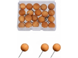 Tachinhas de madeira sofisticadas, tachinhas decorativas com cubos, cilindros e pontões de aço resistentes, adequadas para