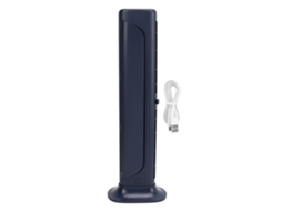 Ventilador Clip para Monitor Sem Hélices 3 Velocidades Recarregável Pequeno para Escritório Azul | S/MARCA