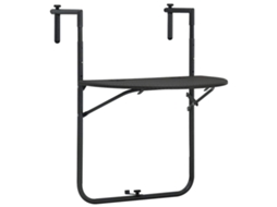 Balcony Table, Balcony Tables Vidaxl Marrom Plástico (n/a)